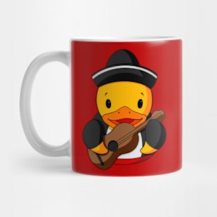 Guitar Mariachi Rubber Duck Mug